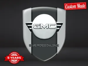 GMC Personalisierte Logosticker Limitiert Universal Robust